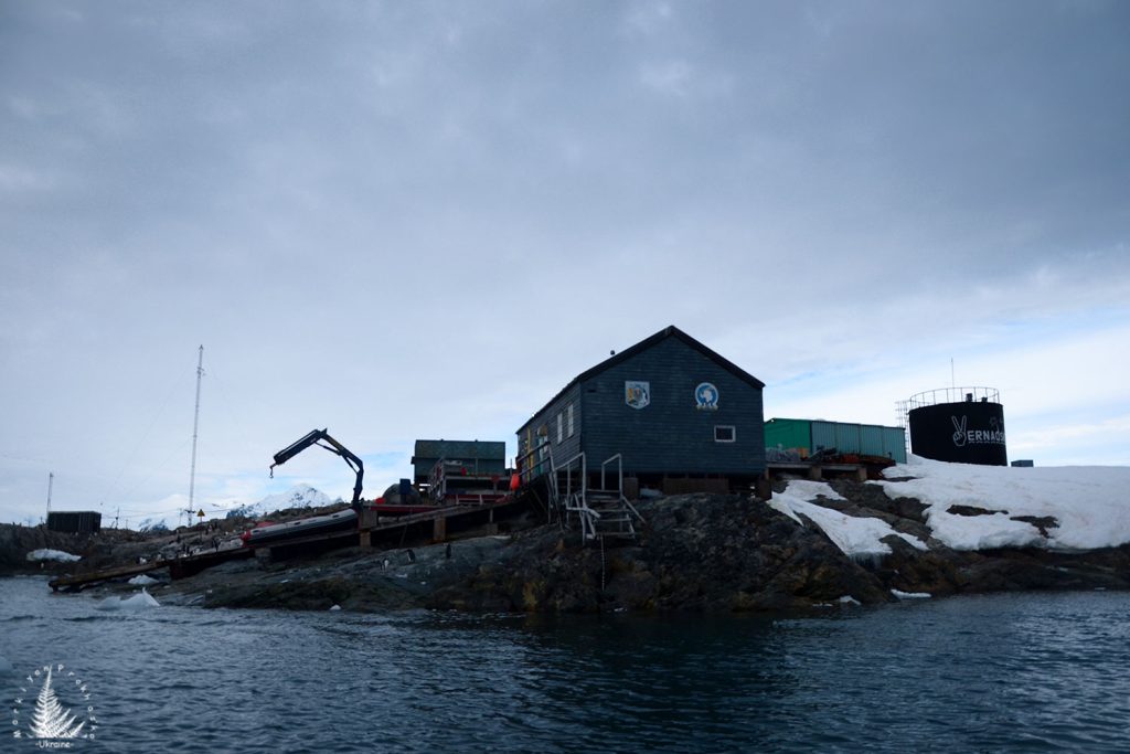 A panoramic view of Vernadsky Station Antarctica