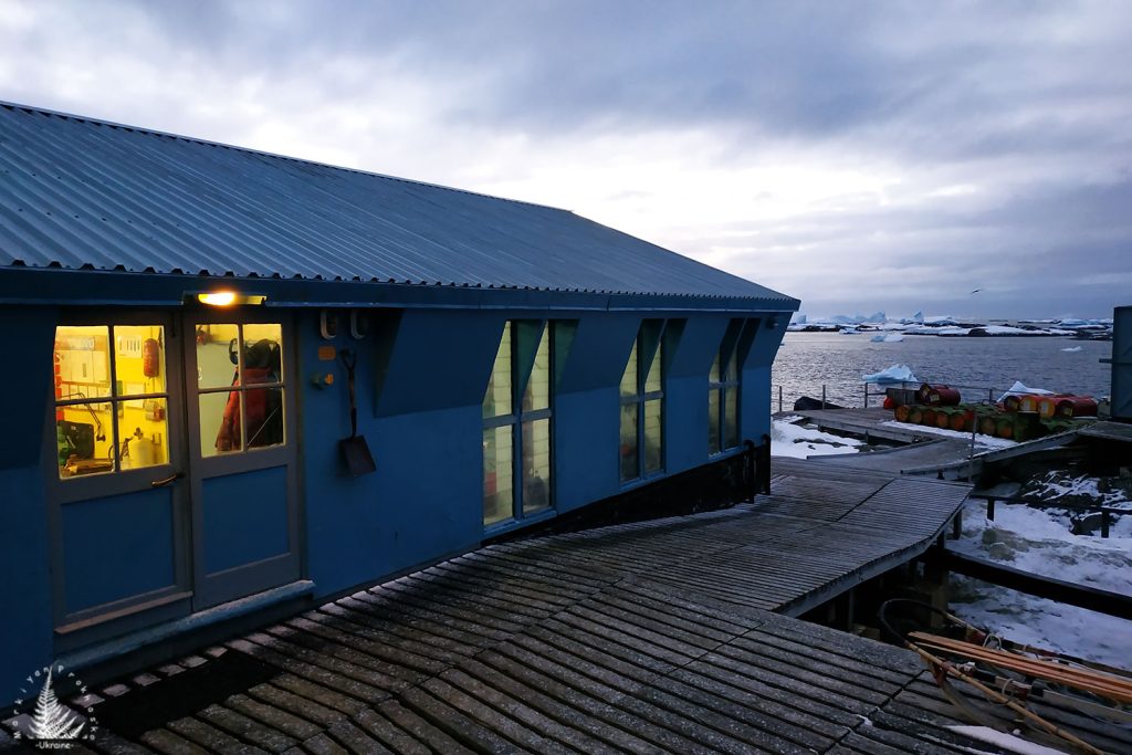 The generator building