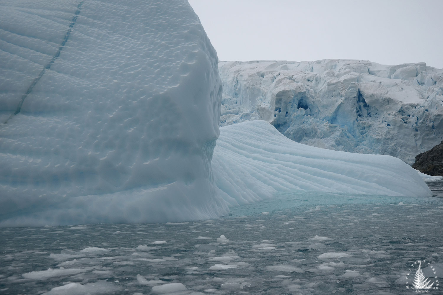 Chunky ice water