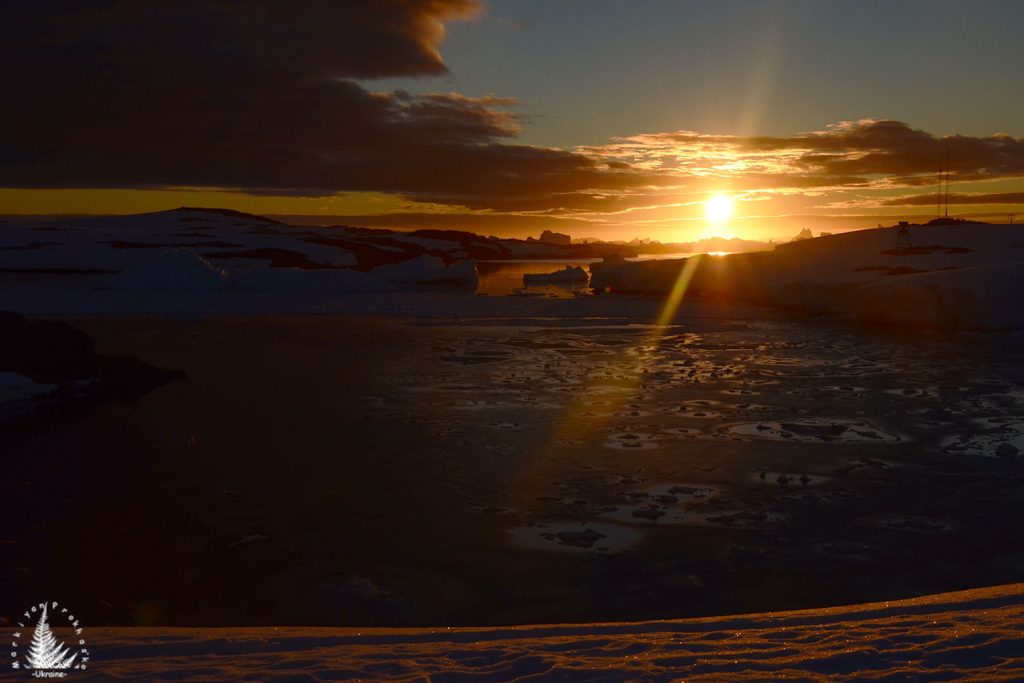 Antarctic sun