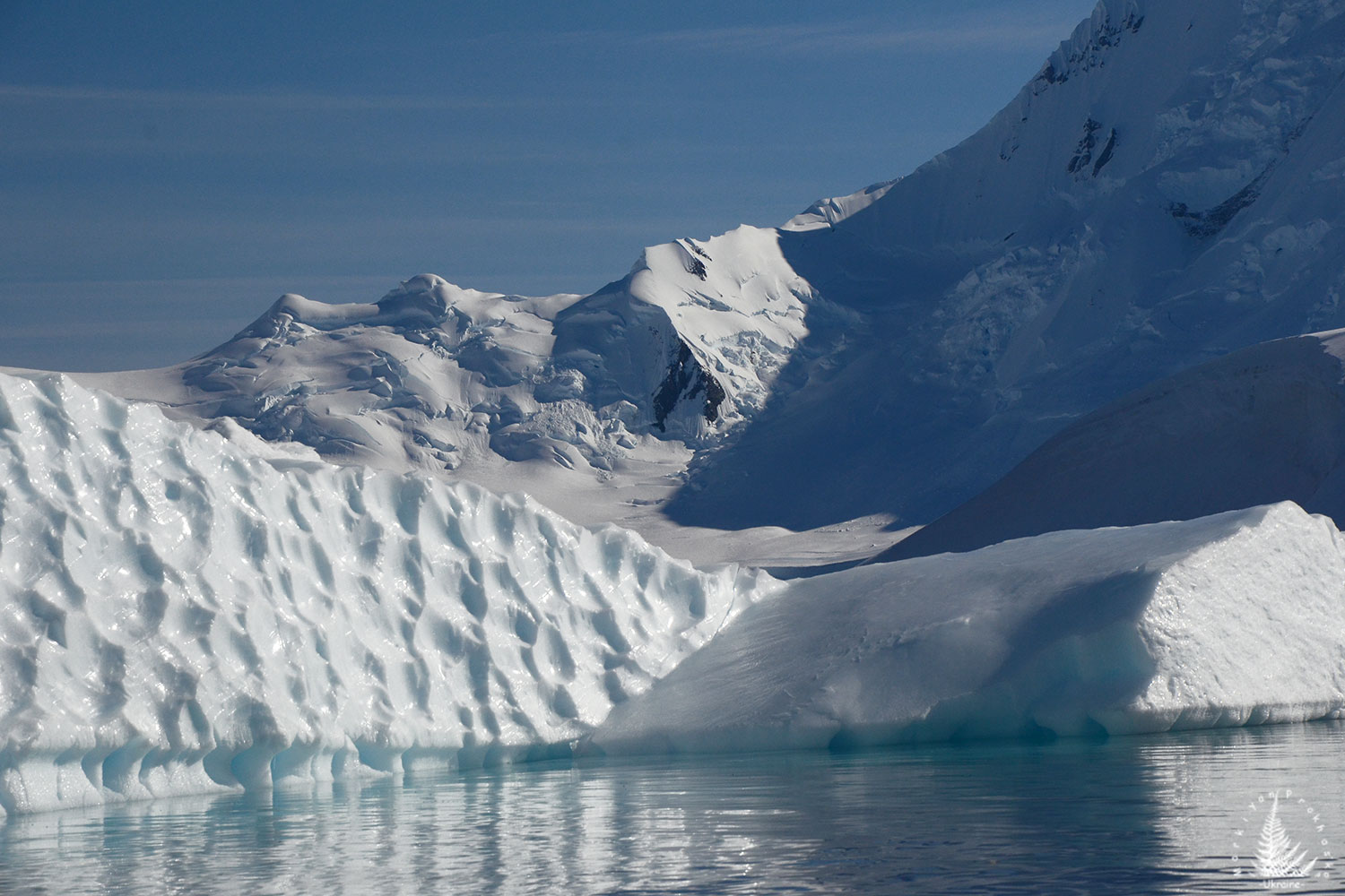 The oneness of water, sky, and ice in Antarctica