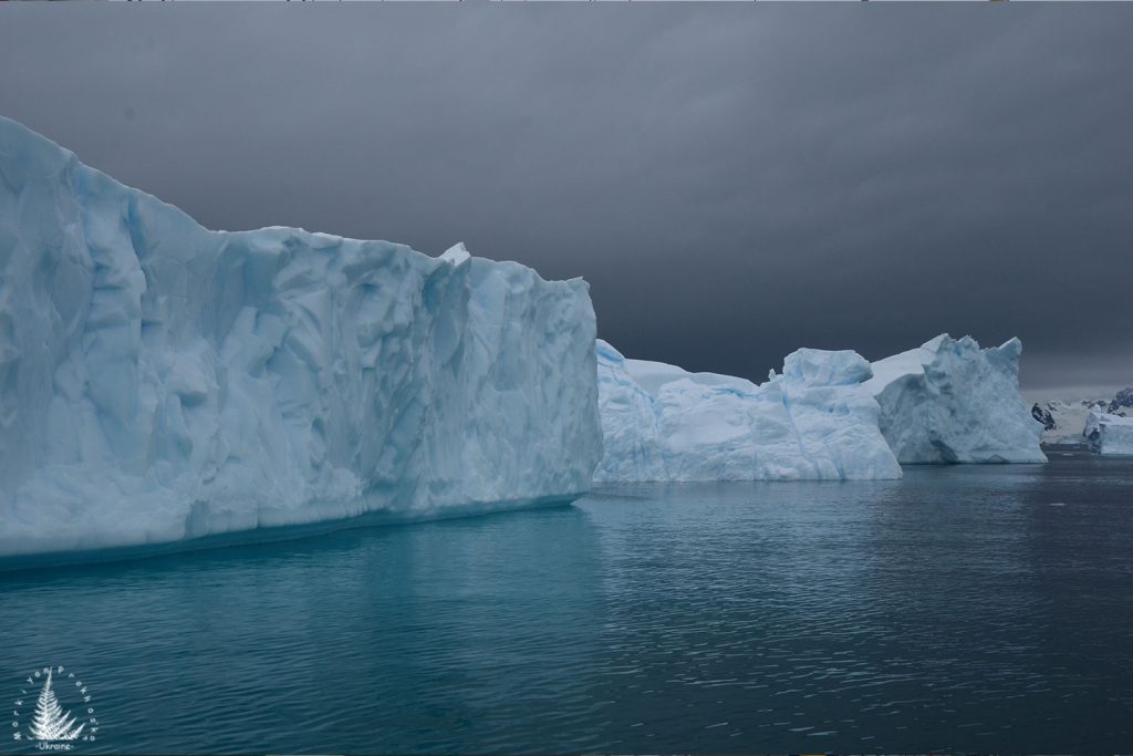 Stunning icebergs