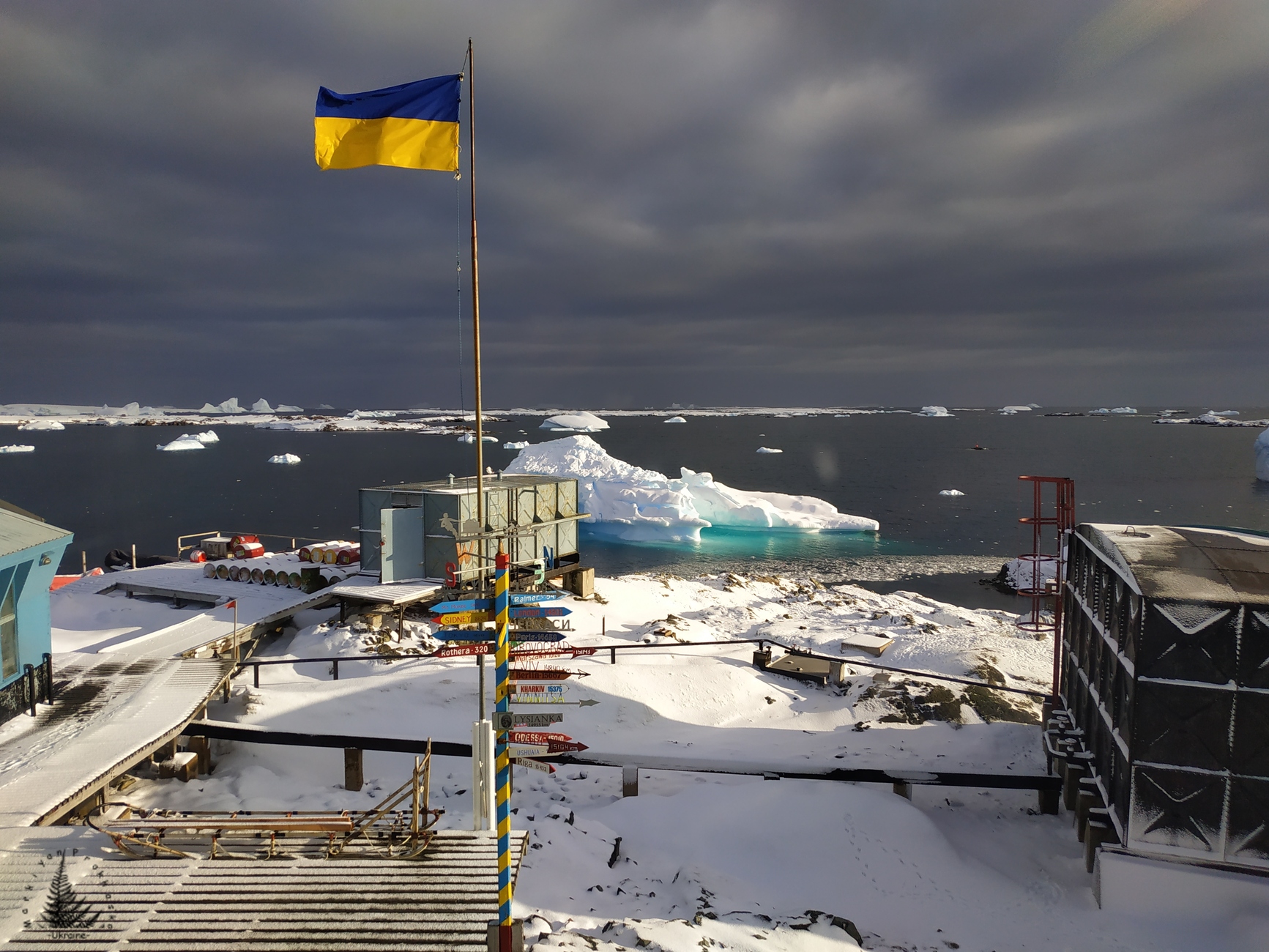 research base in Antarctica